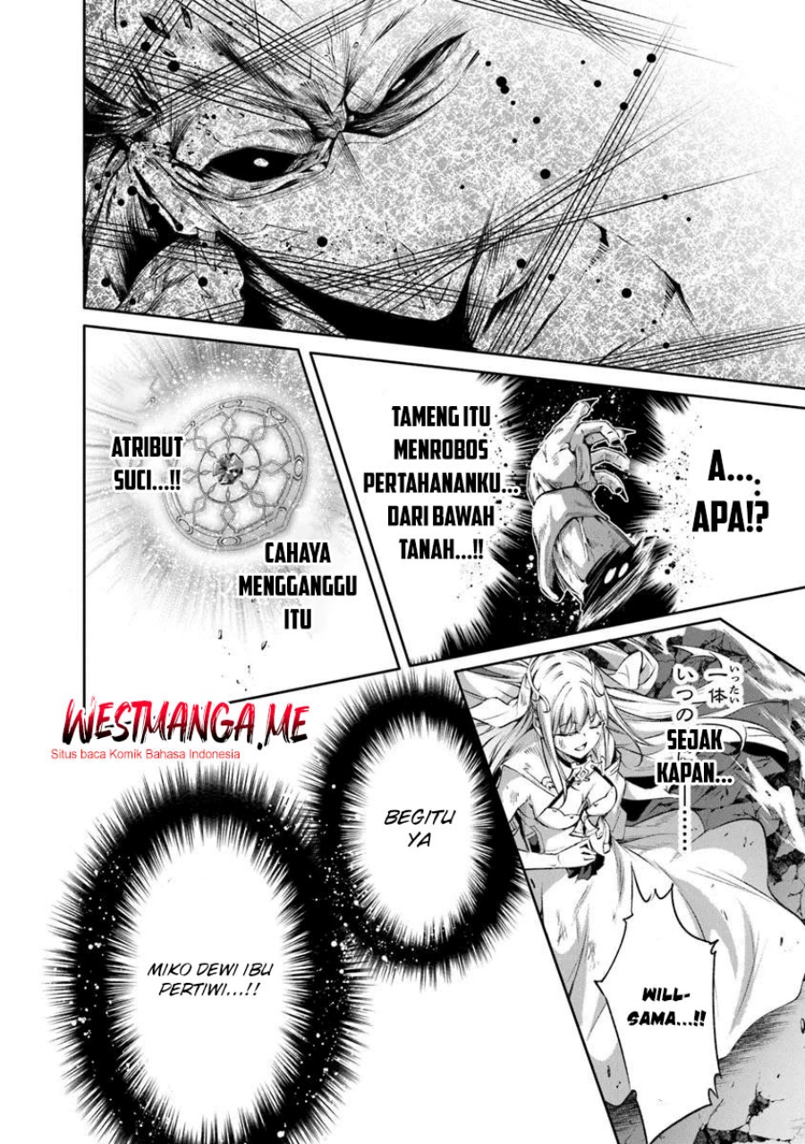 Kamigami ni Sodaterare Shimo no, Saikyou to Naru Chapter 58 Bahasa Indonesia